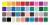 Logomat colour chart